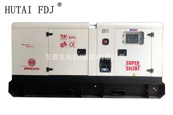100KW濰柴動力（lì）柴油發電機組 125KVA靜（jìng）音（yīn）發電機 WP6D132E200